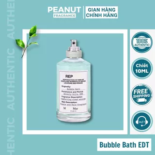 (Mẫu thử) Nước hoa unisex RepIIca BubbIe Bath EDT chai 10ml bỏ túi dạng xịt Peanut Fragrance