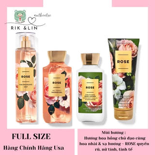 Auth_Fullsize ￼BILL XỊT THƠM BODY MIST ROSE BATH & BODY WORKS  USA