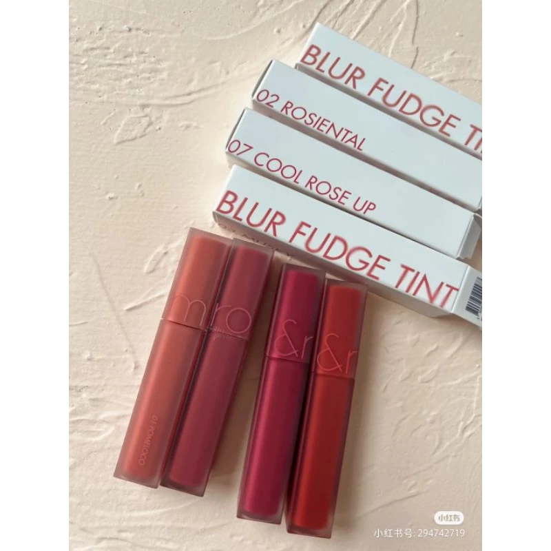 Son kem Lì Romand Blur Fudge Tint 01, 02, 03, 04, 05, 06, 07, 08, 09, 10, 11, 12, 13, 14, 15, 16