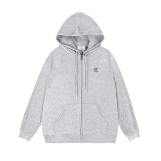 Áo Hoodie Zip Local Brand Lavi Studio / Logo Thêu Nỉ Lót Lông Unisex