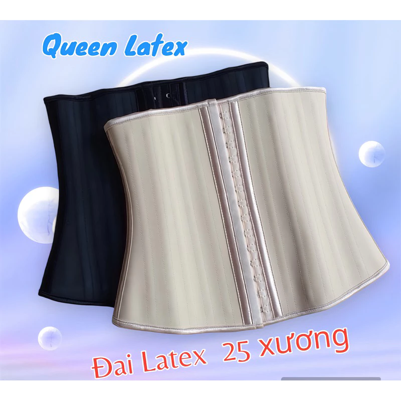 Đai Nịt Bụng Latex 25 Xương Hy Lạp Chuẩn