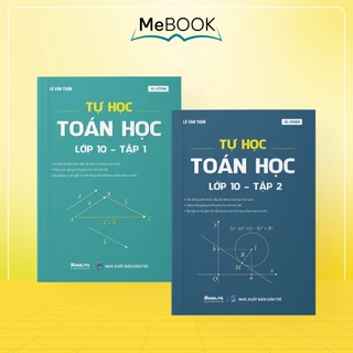 Sách - Tự học toán học lớp 10 ( tập 1 + tập 2 ) | Me Book