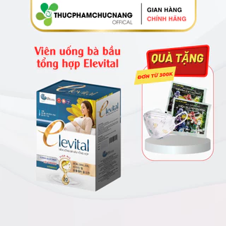 (MT) Viên uống bà bầu tổng hợp ELEVITAL MetaPharma, bô sung DHA, sắt, axit folic