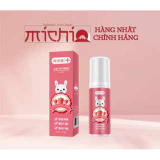 Kem đánh răng tạo bọt vị tự nhiên nguyên chất 60ml cho bé trên 6 tháng, có thể nuốt