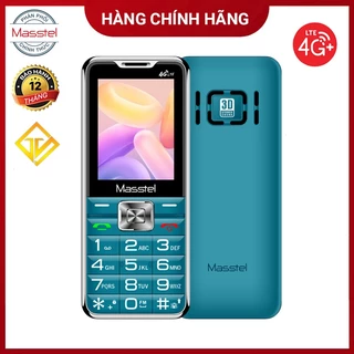 Điện thoại Masstel izi 30 4G(LTE),Gọi HD Call ,màn hình lớn - Hàng chính hãng