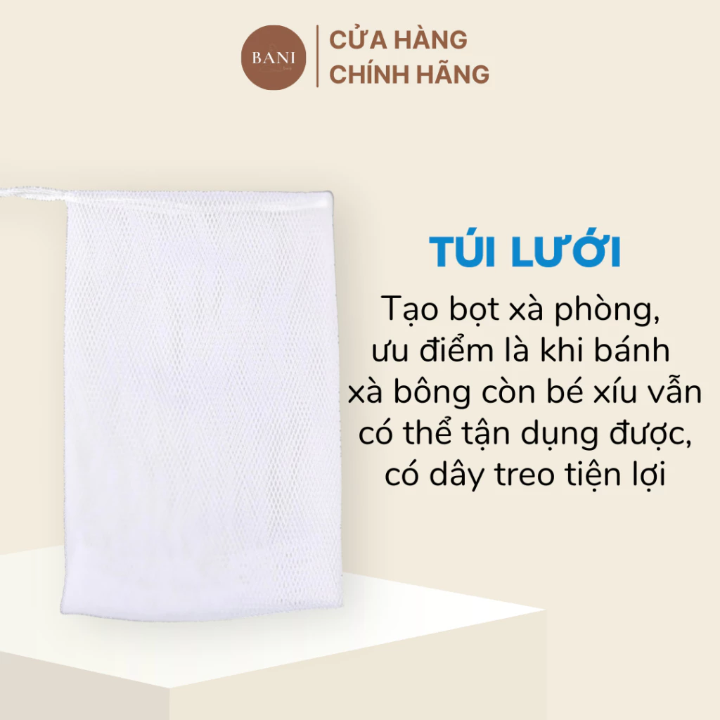 Túi Lưới Tạo Bọt Xà Phòng