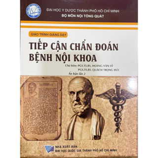 Sách - Tiếp cận chẩn đoán bệnh nội khoa ( giáo trình giảng dạy ) (màu cam)