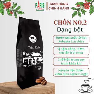 Cà phê bột pha phin Chồn No.2 - Đắng đậm, thơm, xen lẫn ít vị chua (500g)