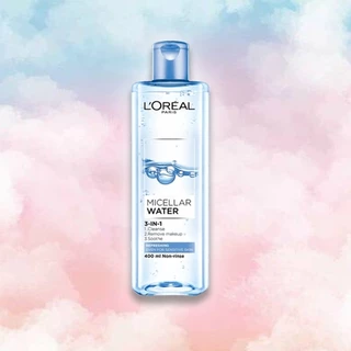 Nước tẩy trang Loreal Tươi mát da 400ml (xanh nhạt)