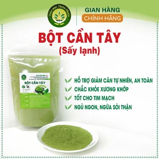 Bột cần tây sấy lạnh nguyên chất 100%, giảm cân an toàn, hiệu quả, làm sạch, giải độc cơ thể, ngủ ngon, nhuận tràng