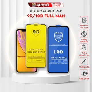 Kính cường lực iphone 9D,10D full màn,KTMStore siêu mỏng ,ip 6plus/7plus/8plusxs max/11/11 pro/11promax