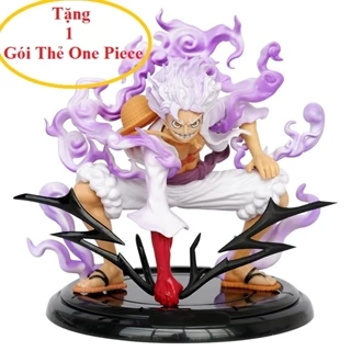 [ hỏa tốc hcm ][ Vũ Trí Ba ] Mô hình Luffy Gear 5 Nika Joy Boy Cao Cấp Tư Thế Chiến Đấu - One Piece - 20cm