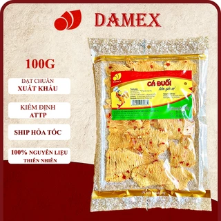 Khô Cá Đuối Nướng Tẩm Gia Vị Ăn Liền Damex 100g Cá Đuối Nướng khô thơm ngon dễ ăn