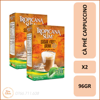 [Combo-2] Cà Phê Ăn Kiêng TropicanaSlim Cappuccino (96gr)