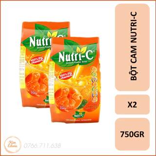 [ Combo-2] Bột Cam Hòa Tan Nutri-C (750gr)