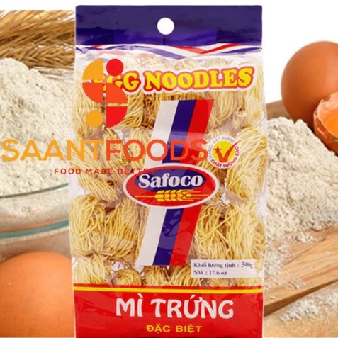 Mì Trứng Safoco 500gr