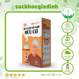 Bún Tươi Hữu Cơ Hoa Nắng Sấy Khô 400gr