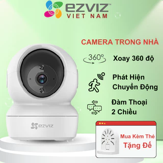 Camera WiFi Trong Nhà EZVIZ C6N 2MP 1080P / 4MP 2K - Xoay 360 , Đàm thoại 2 chiều