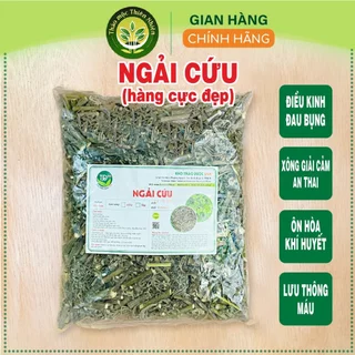 [500 g] Ngải cứu khô nguyên chất, xông giải cảm, điều kinh, an thai, hoạt huyết, đánh bay đầy hơi | Store 24h