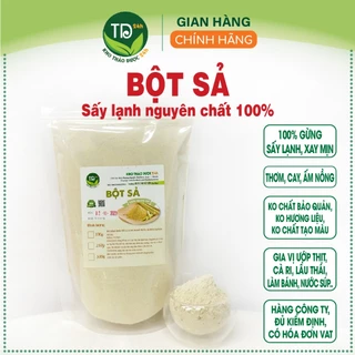 Bột sả nguyên chất, xay mịn, cay ấm, thơm nồng, dễ chịu, hàng công ty, 100% tự nhiên [250 gr] I Kho Thảo Dược 24h