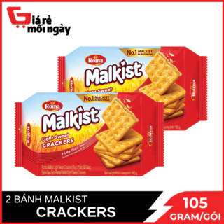 Combo 2 bánh Quy Malkist Crackers 105gX2