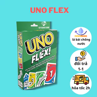 Bài UNO Flex Boardgame với thẻ bài Flex quyền lực mới cho cuộc chơi thêm thú vị, hấp dẫn và ảo diệu