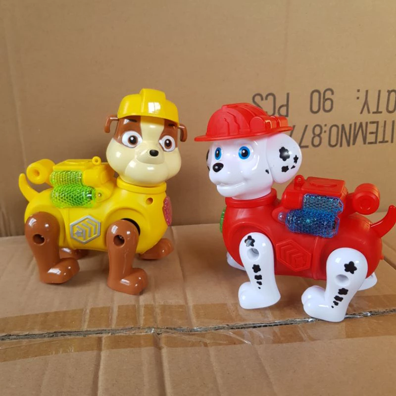 [Có Đèn Nhạc] Đồ Chơi Chó Cứu Hộ PAW PATROL Dắt Dây Chạy Pin Hát Nhạc Vui Nhộn Cho Bé