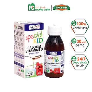 Special Kid Calcium Vitamin D - Hỗ Trợ Phát Triển Chiều Cao Ở Trẻ Nhỏ (Hộp 125ml)