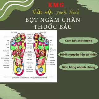 Thảo mộc ngâm chân (giảm đau nhức xương khớp, khử mùi hôi chân, ngủ ngon) - KMG-Thảo mộc Xanh, Sạch