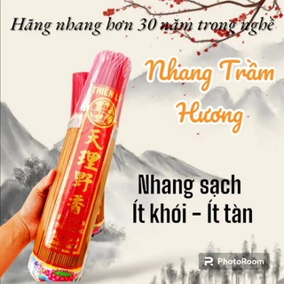 Nhang Trầm Hương Thiên Lý Bó 1kg (700cây) mùi thơm đăc biệt (3 tấc, 4 tấc) Giá rẻ