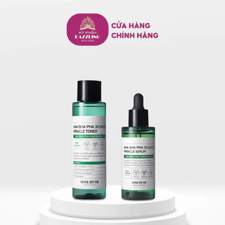 Combo Toner + Serum Some By Mi AHA-BHA-PHA 30 Days Miracle