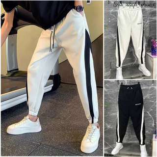 Quần jogger thể thao nỉ nam nữ Quần thun dài nam DRAGON thu đông - unisex