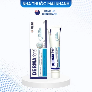 Derma forte - Gel hỗ trợ ngừa thâm mụn và mụn ẩn 15g