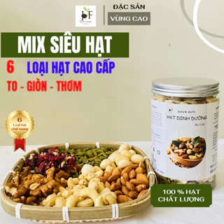 Hạt dinh dưỡng mix 6 loại hạt Just Food hạt ngũ cốc dinh dưỡng phù hợp cho bà bầu, người ăn kiêng