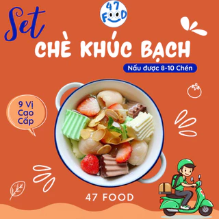 [400g 1 Set ] Set Chè Khúc Bạch Thơm Ngon Nấu Được 8-12 Chén 47Food