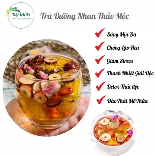 Trà Dưỡng Nhan Thảo Mộc Ngăn Ngừa Lão Hoá Thơm Ngon Bổ Dưỡng, Thanh Nhiệt Giải Độc, Giảm Stress