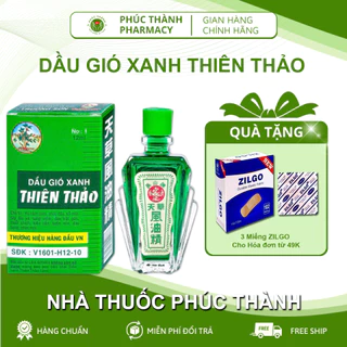 Dầu gió xanh Thiên Thảo, dầu gió Trường Sơn chai lớn Phúc Thành