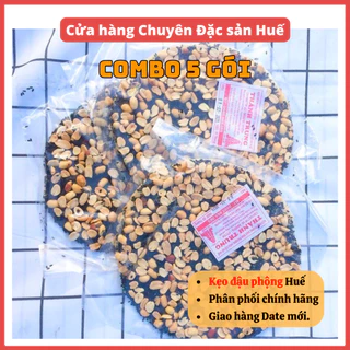 5 gói Kẹo Đậu Phộng Mè Đen (100gr/gói) - Đặc Sản Huế