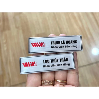 Bảng Tên Siêu Thị WIN - In cố định