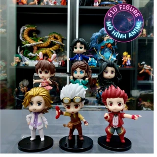 Mô hình chibi Anime Đấu la đại lục - Thất quái 10CM