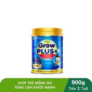 Sữa bột Growplus xanh Tăng Cân Khỏe Mạnh lon 900g
