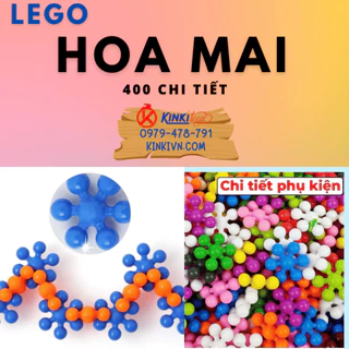 Đồ chơi lắp ghép hình hoa mai hộp lớn 400 chi tiết sự kết hợp tinh tế giữa sáng tạo và nghệ thuật