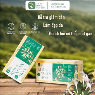 Trà thảo mộc túi lọc Kim Ngân Hoa, thanh lọc cơ thể (10 túi x 2g) - Thái Minh Nguyên