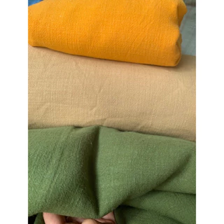 Vải linen bamboo( linen mix sợi tre)