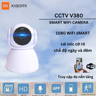 XIAOMI Camera quan sát mới V380 Pro 1080P quan sát WiFi IP không dây Camera an ninh gia đình với Tự