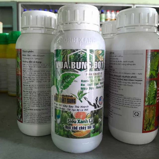 Hữu cơ KINGVI X1-GREEN "VUA BUNG ĐỌT" 500ml