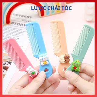 Lược Chải Tóc Mini Dễ Thương Có Họa Tiết Hoạt Hình Cho Bé Gái, Lược Bỏ Túi  Đơn Giản Và Tiện Lợi