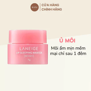 Mặt Nạ Ngủ Cho Môi Laneige Lip Sleeping Mask 3g Hương Berry Hàn Quốc