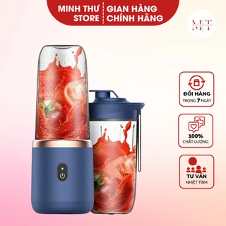 Máy xay sinh tố mini tích điện Chigo công suất 140w, dung lượng pin 1500Mah Chính Hãng Bảo Hành 6 Tháng