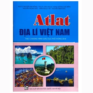 Sách - Atlat Địa lý Việt Nam (Theo chương trình GDPT 2018)